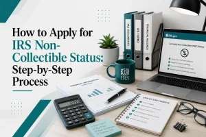 how to apply IRS non-collectible